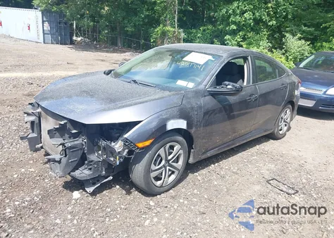 2018 Honda Civic Lx from USA, damaged, VIN 2HGFC2F57JH565182